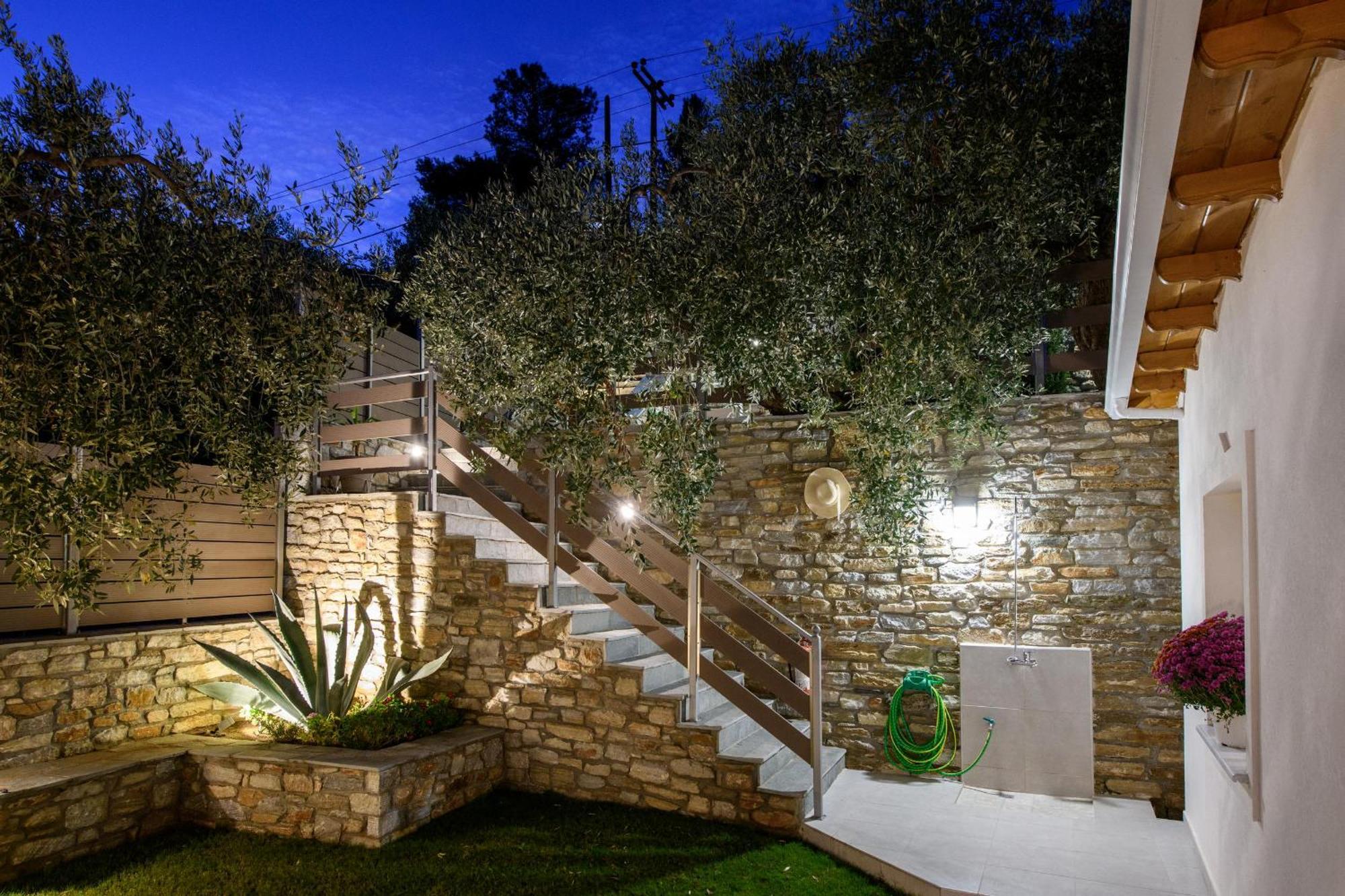 Villa Niti Chrysi Ammoudia Buitenkant foto