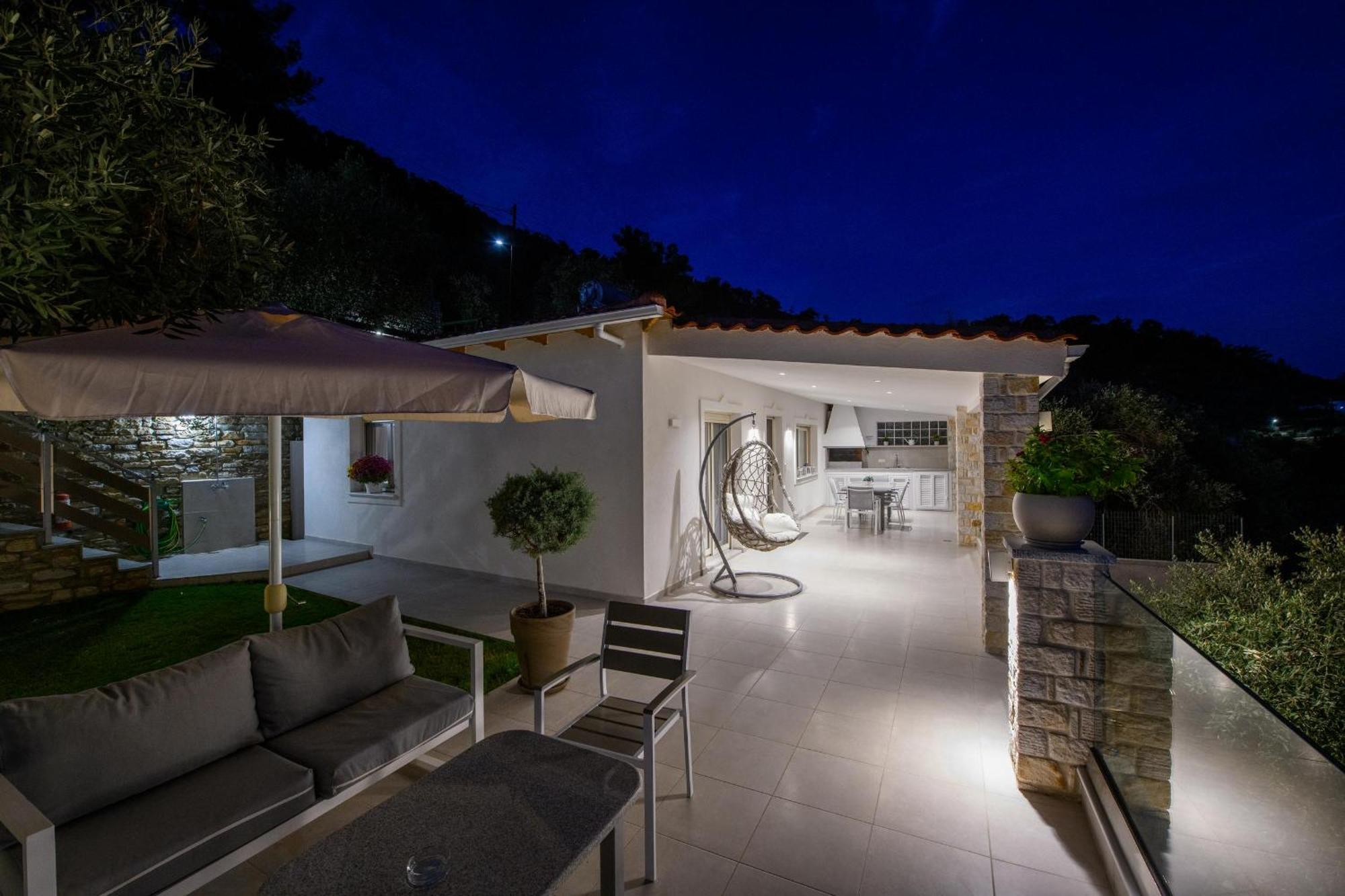 Villa Niti Chrysi Ammoudia Buitenkant foto