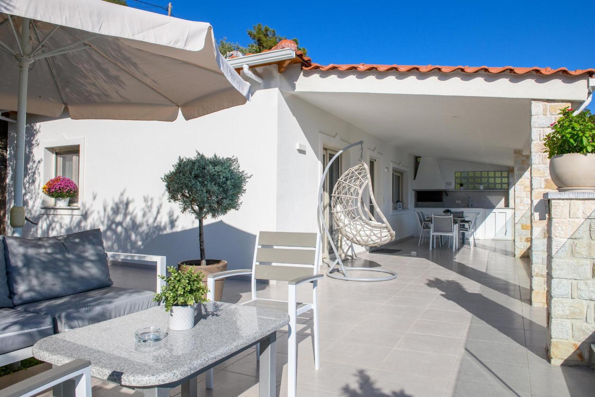 Villa Niti Chrysi Ammoudia Buitenkant foto