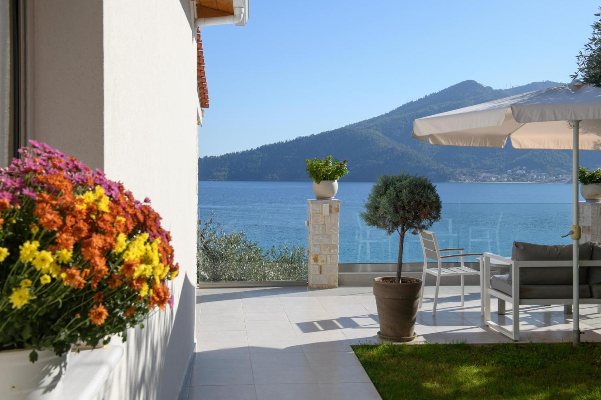 Villa Niti Chrysi Ammoudia Buitenkant foto