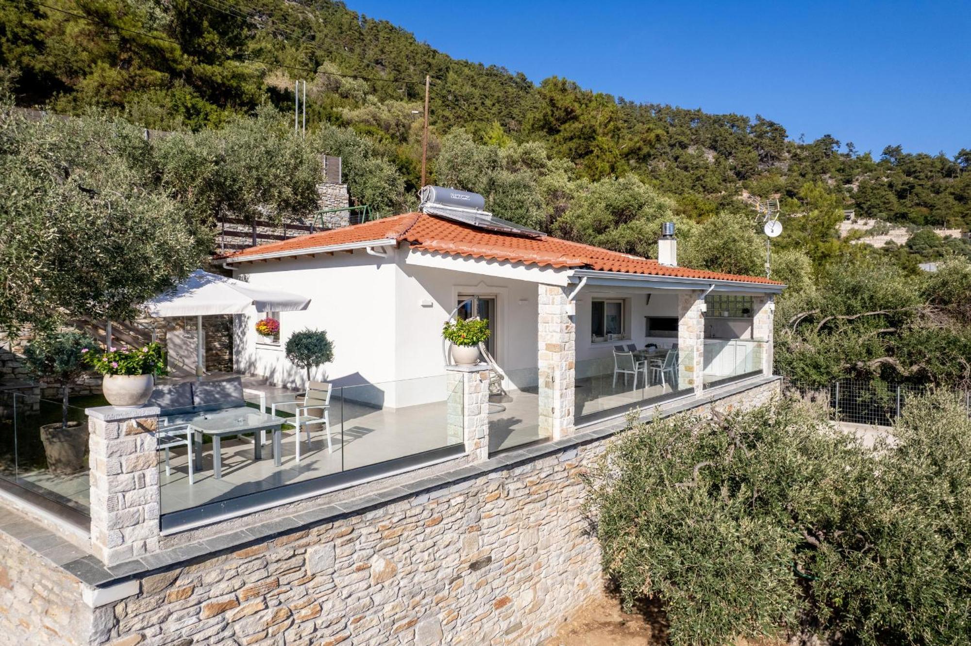 Villa Niti Chrysi Ammoudia Buitenkant foto