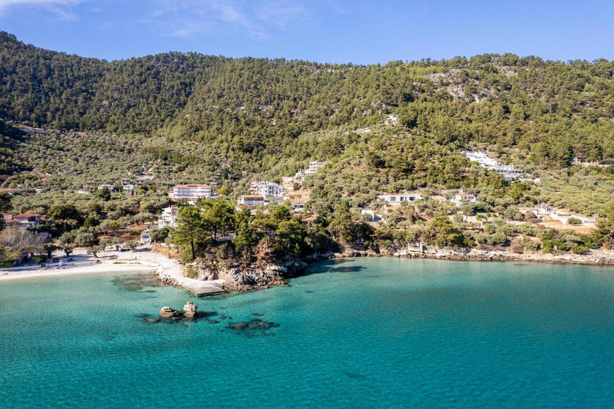 Villa Niti Chrysi Ammoudia Buitenkant foto