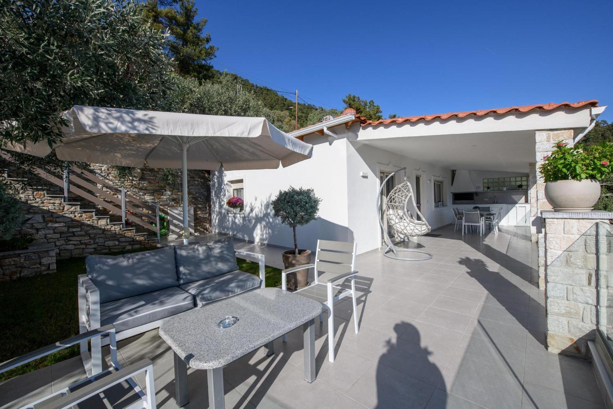 Villa Niti Chrysi Ammoudia Buitenkant foto