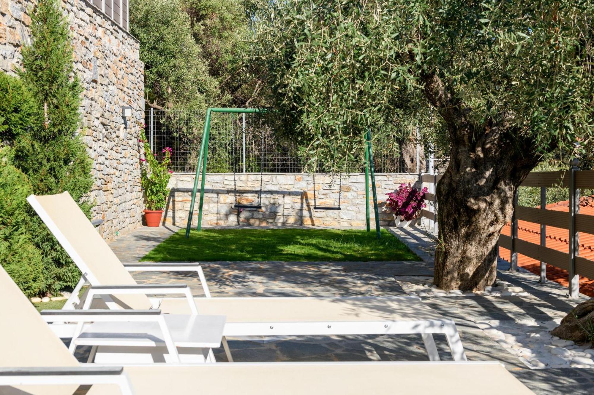 Villa Niti Chrysi Ammoudia Buitenkant foto